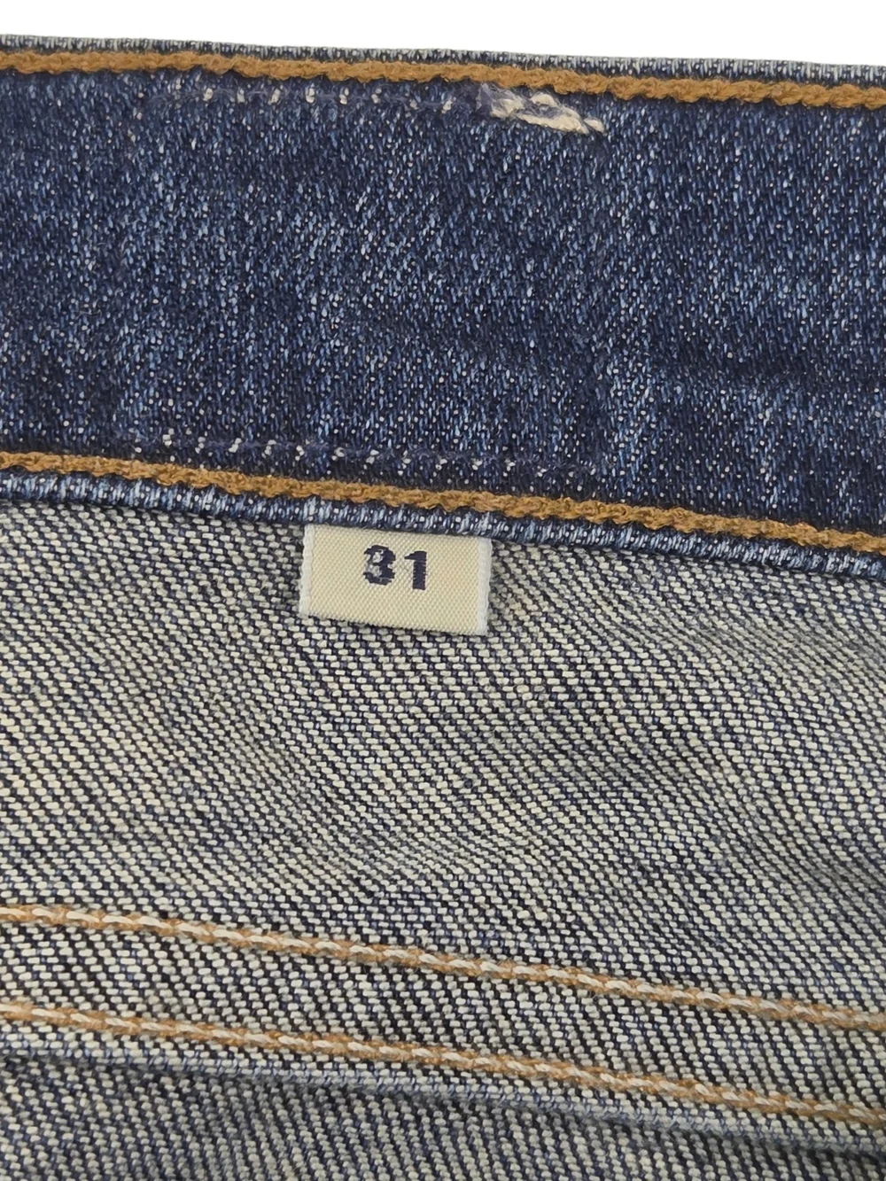 Citizens Of Humanity Blue Distressed Bootcut Jeans. Waist 31